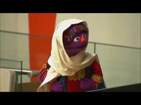Zari from Sesame Street on World Children’s Day 2017
