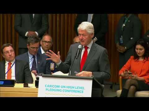 Bill Clinton on building a more climate-resilient community