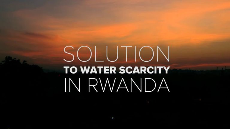 Solutions to water scarcity in Rwanda