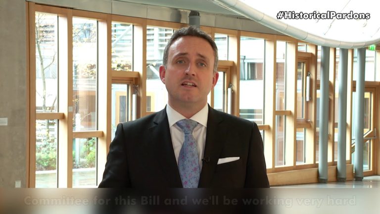 Historic Sexual Offences (Pardons and Disregards) (Scotland) Bill