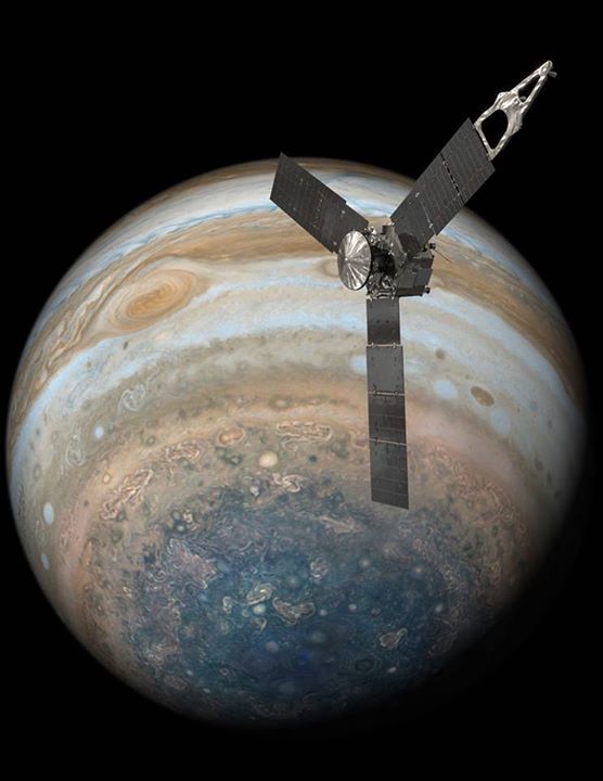 Our Juno spacecraft successfully completed its eighth scienc…