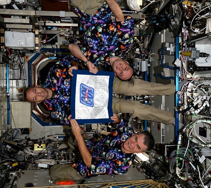 Congrats, Paolo Nespoli on 100 days on Station!100 days on the International Spa…