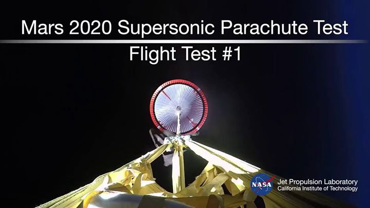 Landing on Mars is hard. That’s why we’re testing  #Mars2020…