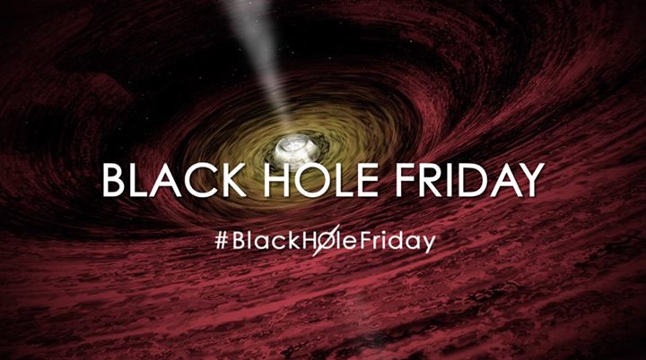 It’s  #BlackFriday, but we don’t do much shopping in space. …