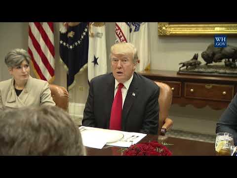 President Trump has Lunch with Republican Members of the Senate