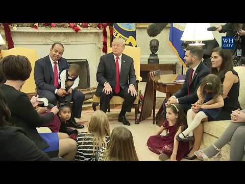President Trump Leads a Discussion with American Business Owners and Their Families