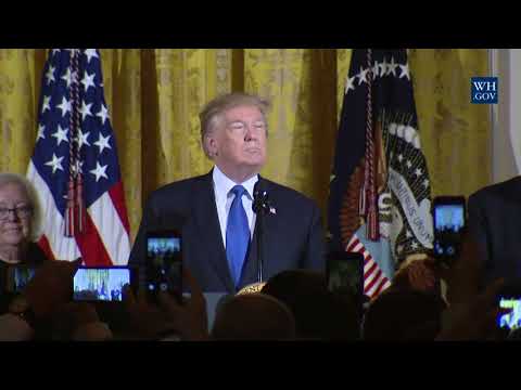 President Trump and The First Lady Host a Hanukkah Reception
