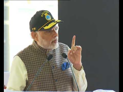 PM Modi’s Speech at the dedication of Naval Submarine INS Kalvari to the Nation