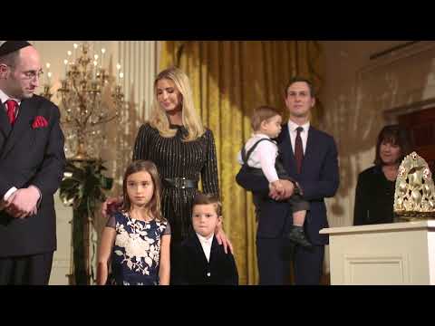 The First Family hosts a Hanukkah Reception