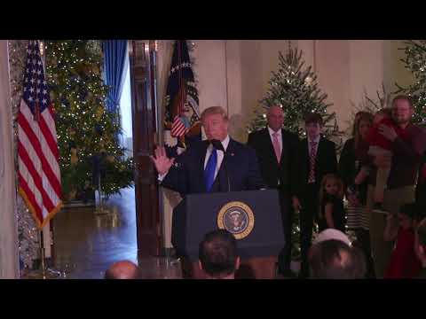 President Trump Delivers Remarks on Tax Reform in the Grand Foyer
