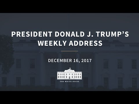 Weekly Address: 12/16/2017
