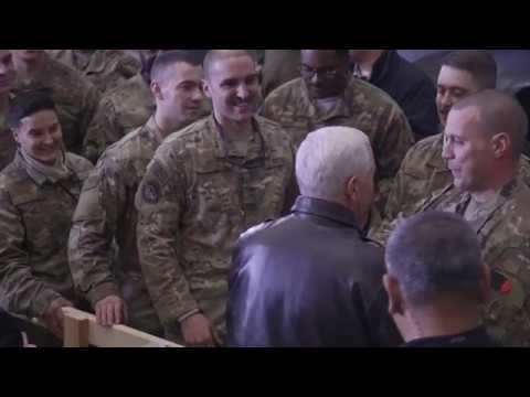 Vice President Pence Visits U.S. Troops in Afghanistan