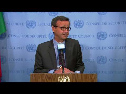 SC President (Italy) on the situation in Syria – Media Stakeout (27 November 2017)