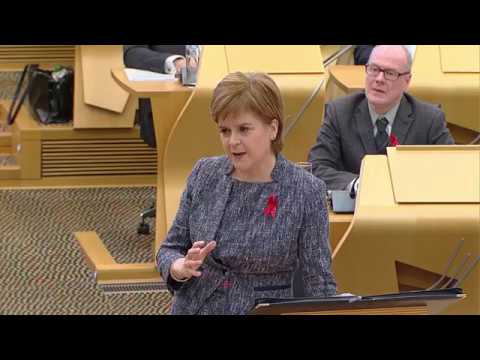 First Minister’s Questions – 30 November 2017