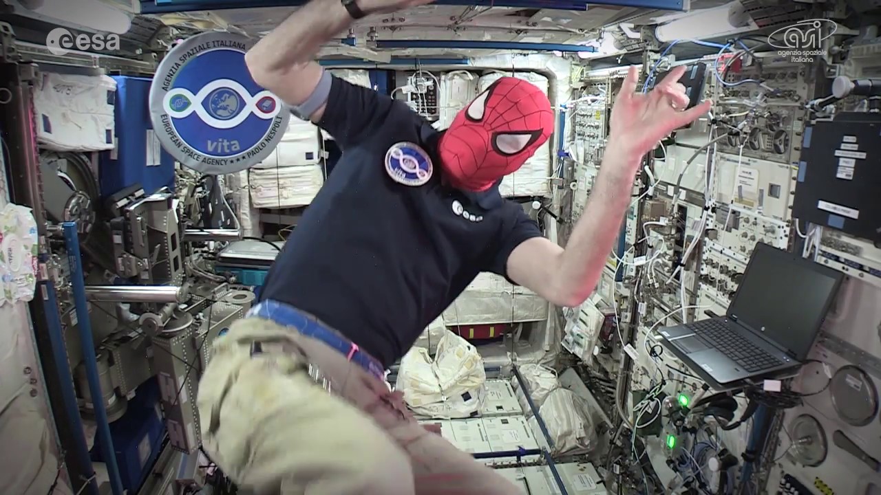 Le avventure nello spazio di Rat-man e Paolo Nespoli