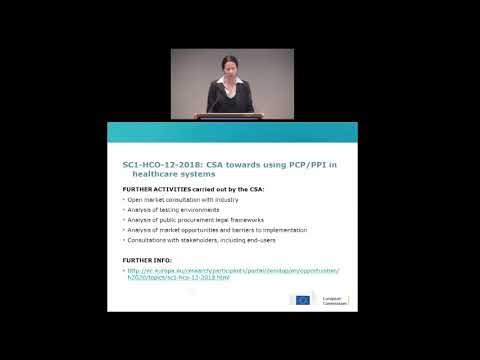 CSA towards using PCP/PPI in health care – Topic SC1-HCO-12-2018