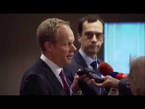 Matthew Rycroft (UK) on the Middle East – Security Council Media Stakeout (08 December 2017)