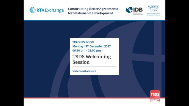 TSDS Welcoming Session