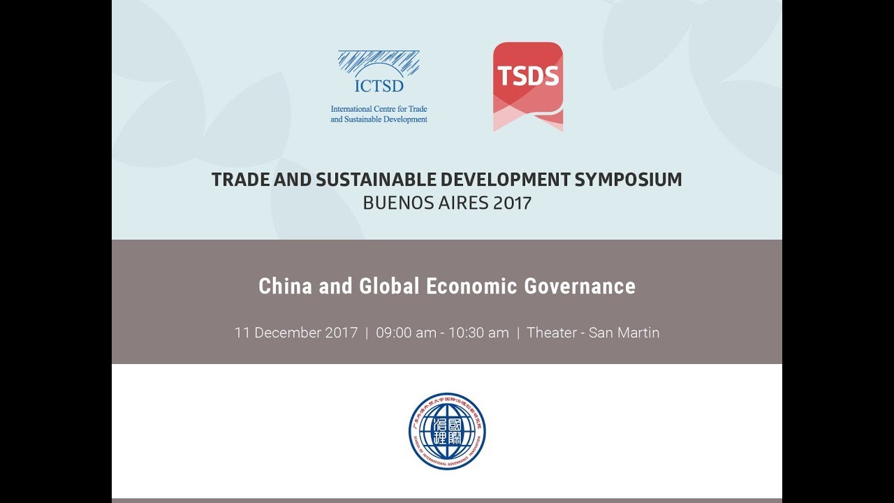 China and Global Economic Governance