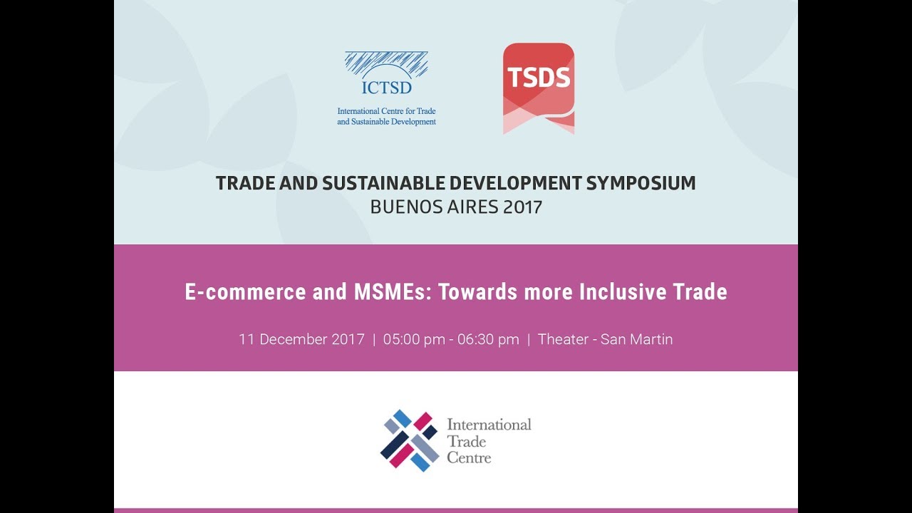 E-commerce and MSMEs: Towards more inclusive trade