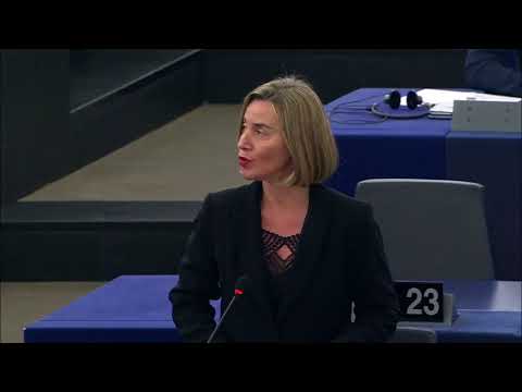 Mogherini addresses EP on progress of security and defence cooperation