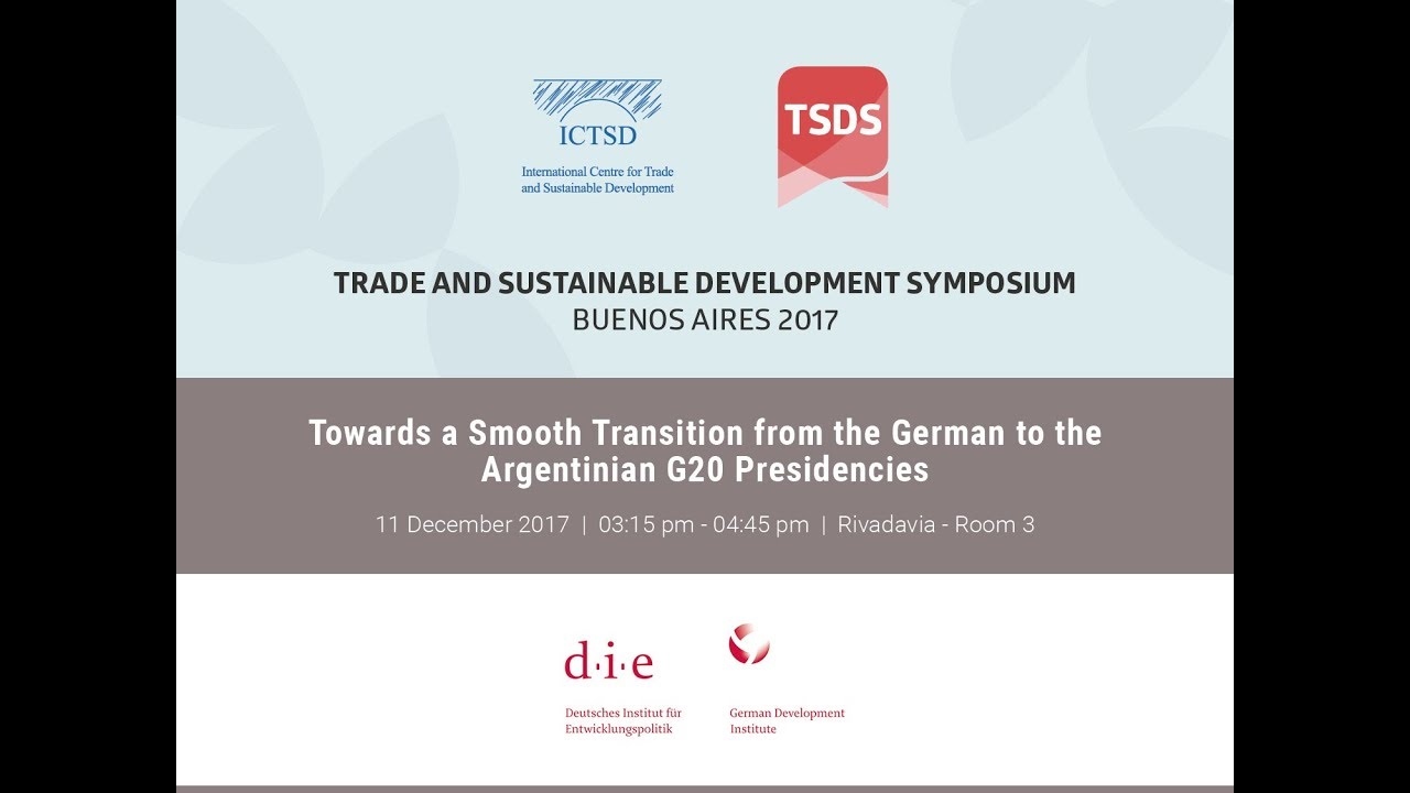 Towards a Smooth Transition from the German to the Argentinian G20 Presidencies