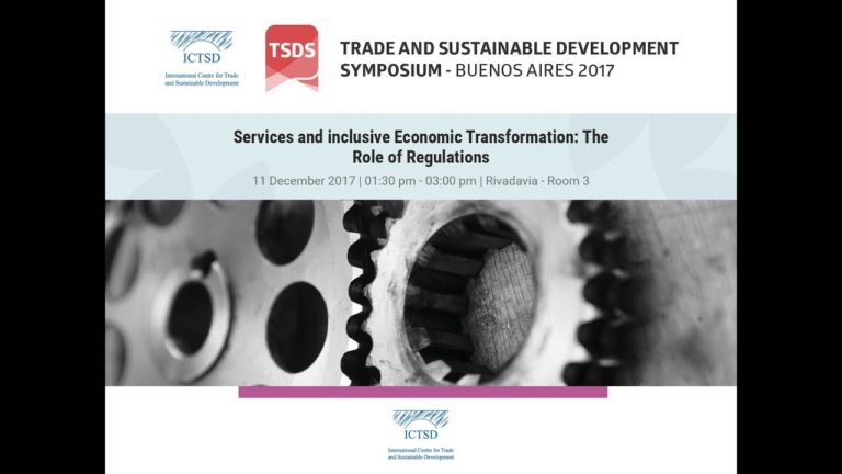 Services and inclusive economic transformation: The role of regulations