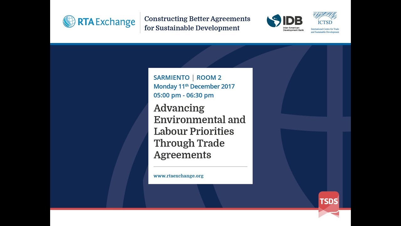 Advancing Environmental and Labour Priorities Through Trade Agreements