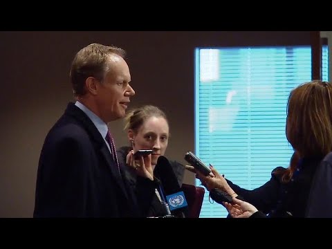 Matthew Rycroft (UK) on Sudan and South Sudan – Security Council Media Stakeout (14 December 2017)