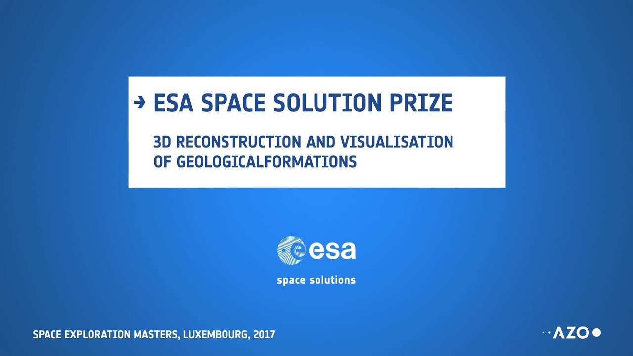 ESA Space Solution prize – 3D reconstruction and visualisation of geol…