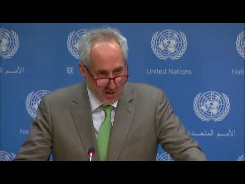 U.N. Envoy on Syria & other topics – Daily Briefing (19 December 2017)