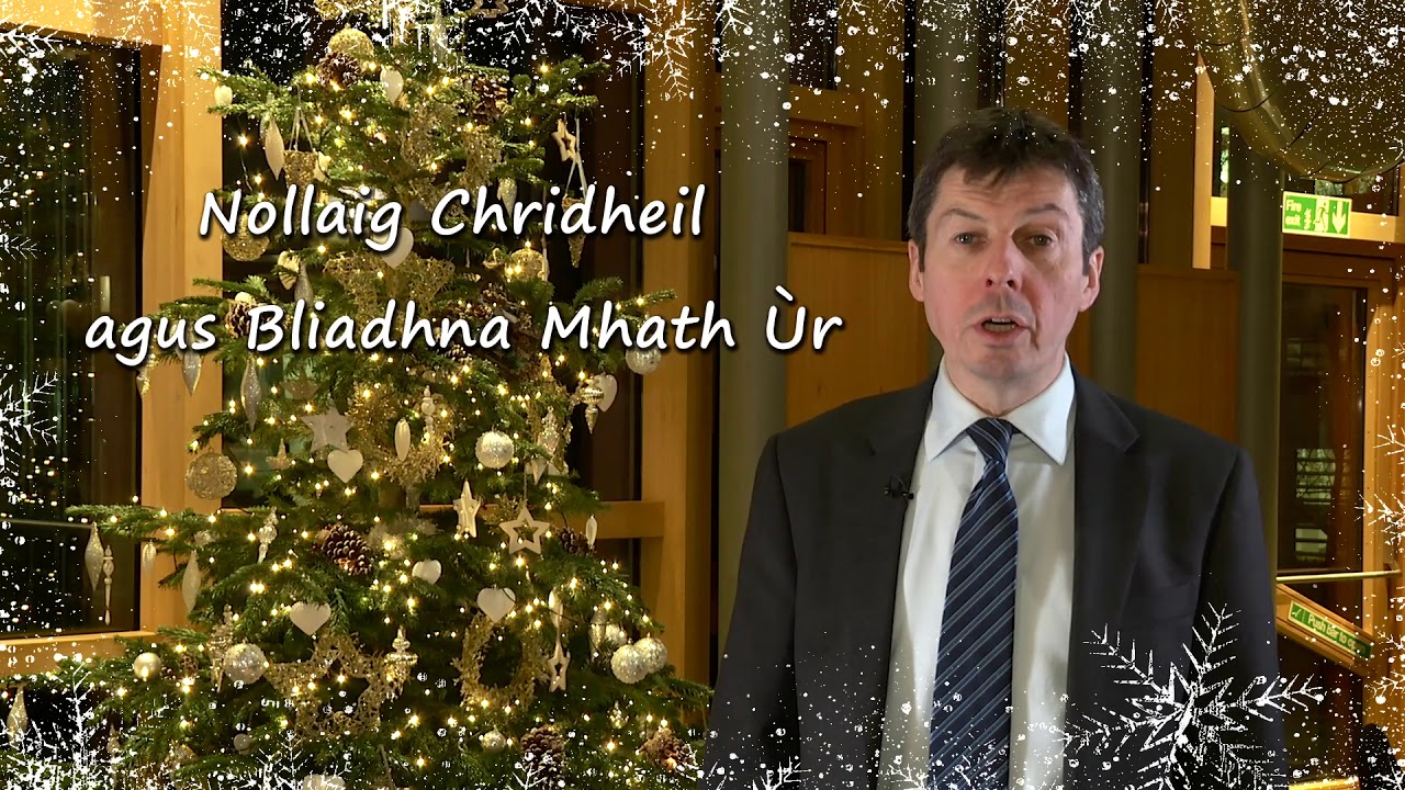 Seasons Greetings from the Scottish Parliament!