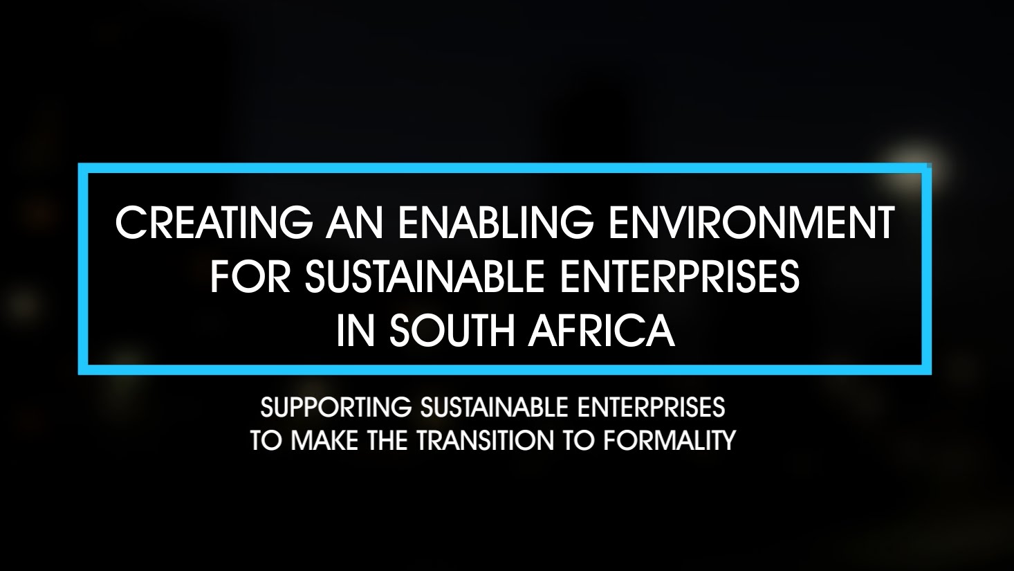 Small entrepreneurs and their journey to formality