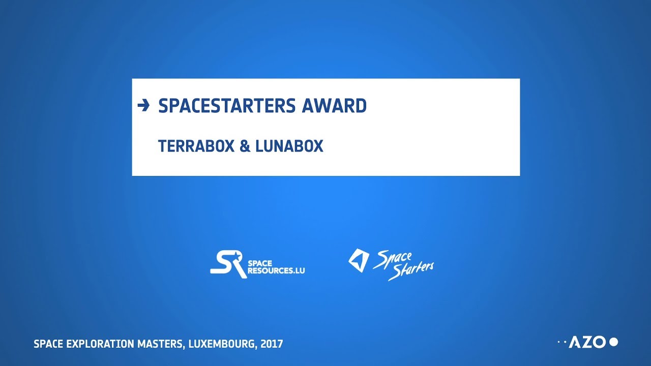 SpaceStarters Award – TerraBox & LunaBox