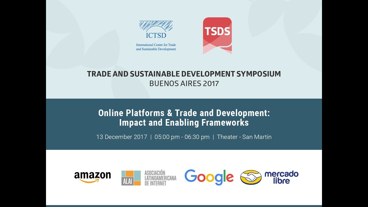 Online Platforms & Trade and Development: Impact and Enabling Frameworks