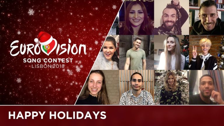 The Eurovision Song Contest stars wish you happy holidays!
