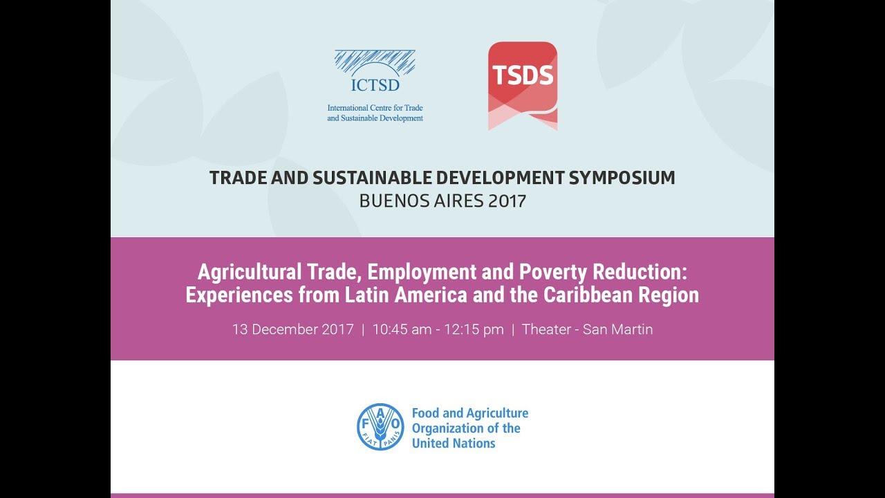 Agricultural Trade, Employment and Poverty Reduction: Experiences from…