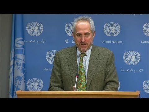 Un Chief attends closing ceremony of ICTY & other topics – Daily Briefing (21 December 2017)