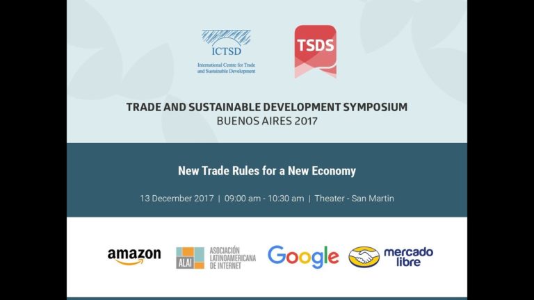 New Trade Rules for a New Economy