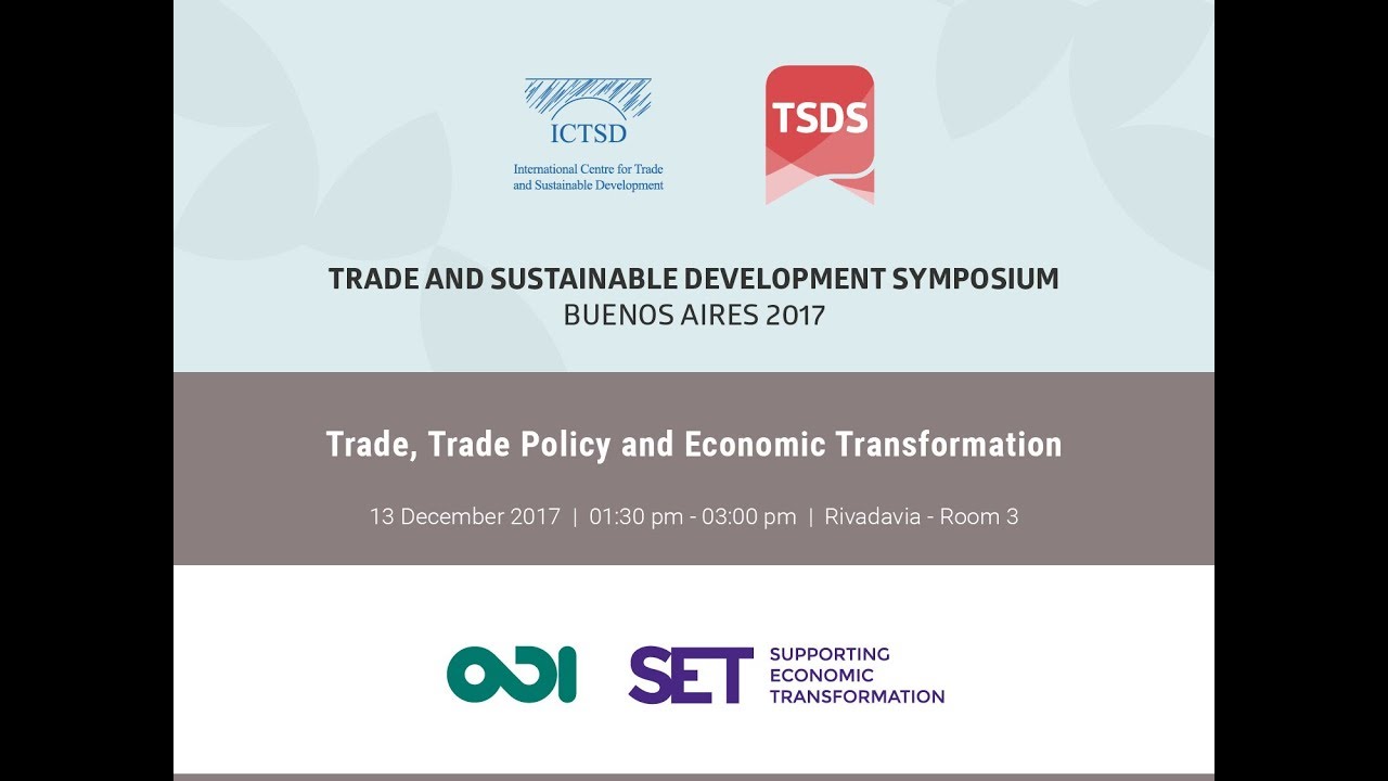 Trade, Trade Policy and Economic Transformation