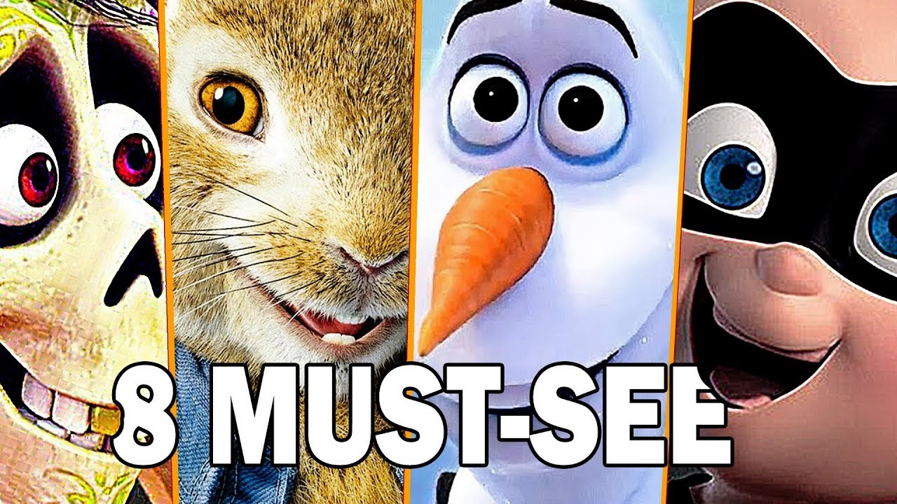 8 ANIMATED FILMS You NEED too SEE in 2018 (HD 2160p)
