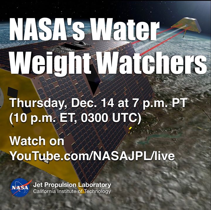 Join us tonight for an inside look at NASA’s upcoming GRACE-…