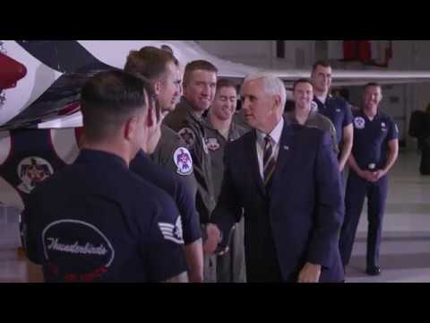 Vice President Pence Delivers Remarks at Nellis Air Force Base in Nevada