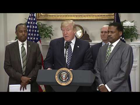 President Trump Signs a Proclamation to Honor Dr. Martin Luther King, Jr. Day