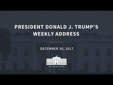 Weekly Address: 12/30/2017