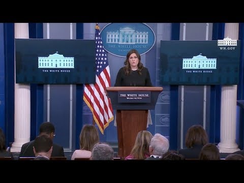 1/4/18: White House Press Briefing