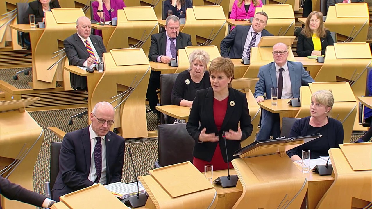 First Minister’s Questions – 11 January 2018