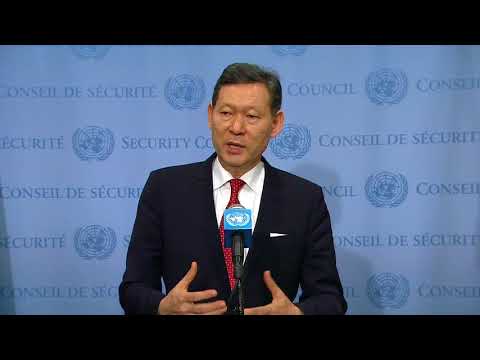 SC President (Kazakhstan) on West Africa, Afghanistan & other matters – Media Stakeout