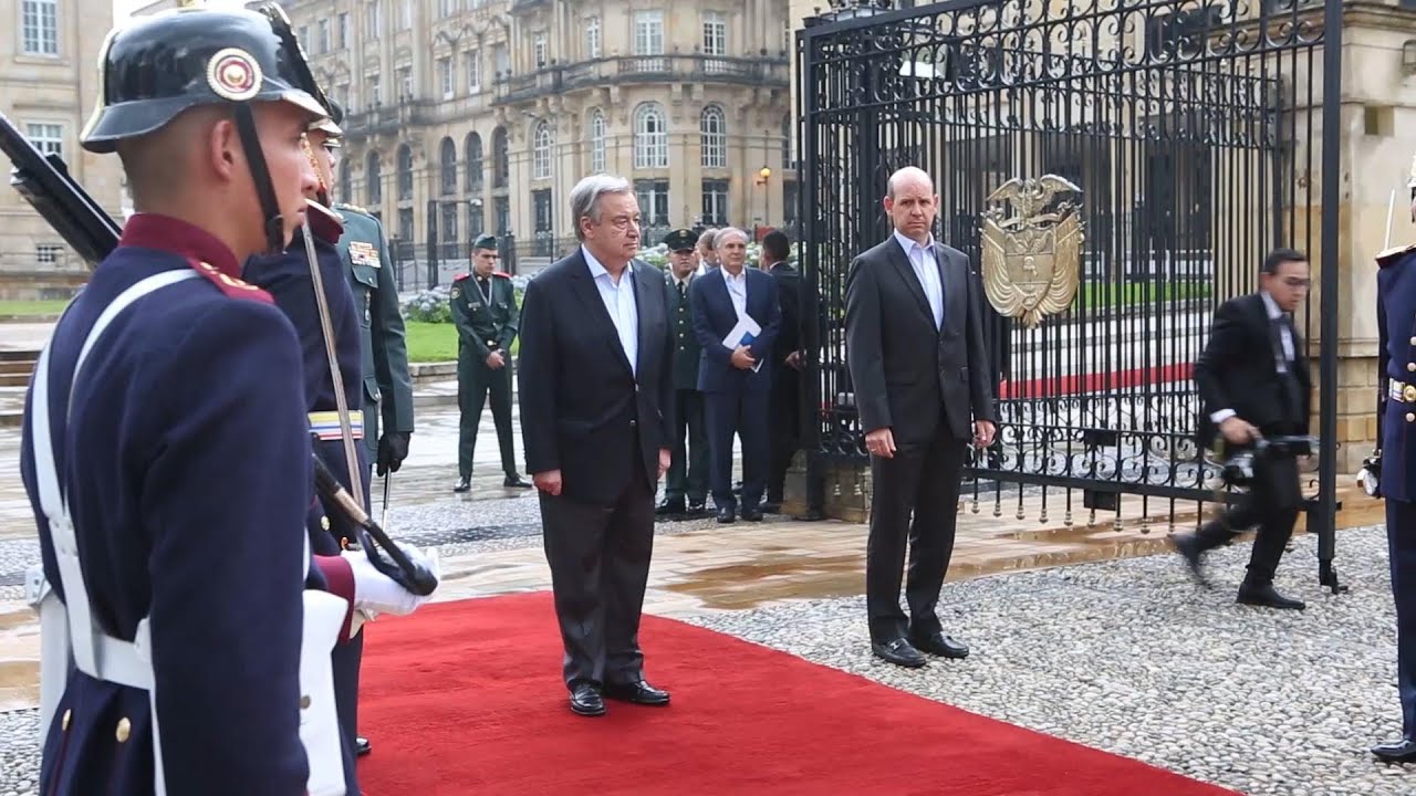 UN chief’s visit highlights support for Colombia’s peace process