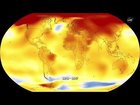 2017 Takes Second Place for Hottest Year